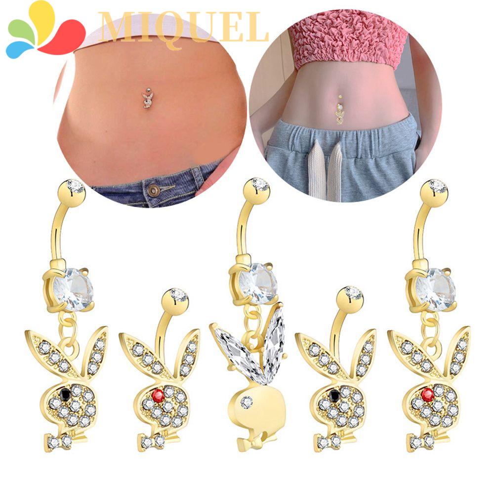 Khuyên Rốn Bằng Thép Không Gỉ Phong Cách Vintage Thời Trang Cho Nữ