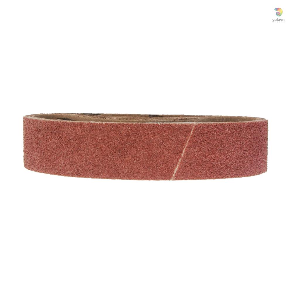 Set 10 Dây Đai Chà Nhám 30x330mm 240 Grit Dành Cho Máy Đánh Bóng