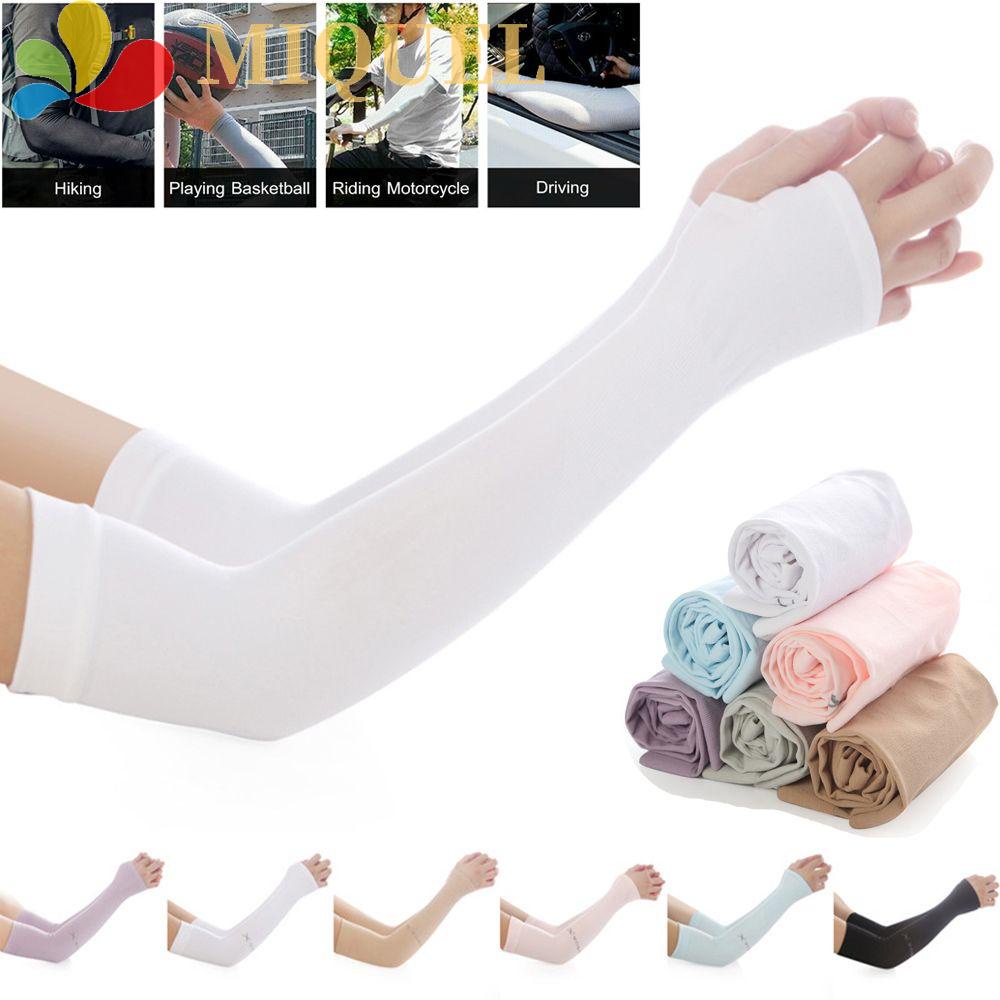 Găng Tay Chống Nắng Hở Ngón Làm Mát Khi Lái Xe Cho Nữ