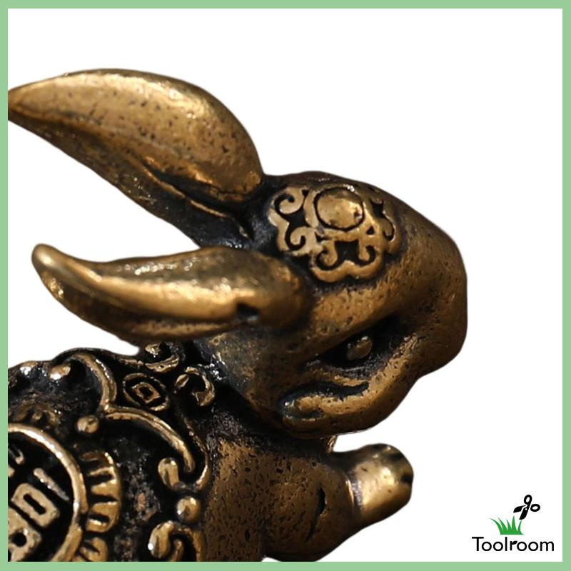 Mô Hình Tượng Thỏ Nhỏ Điêu Khắc Nghệ Thuật Trang Trí Nhà Cửa / Văn Phòng