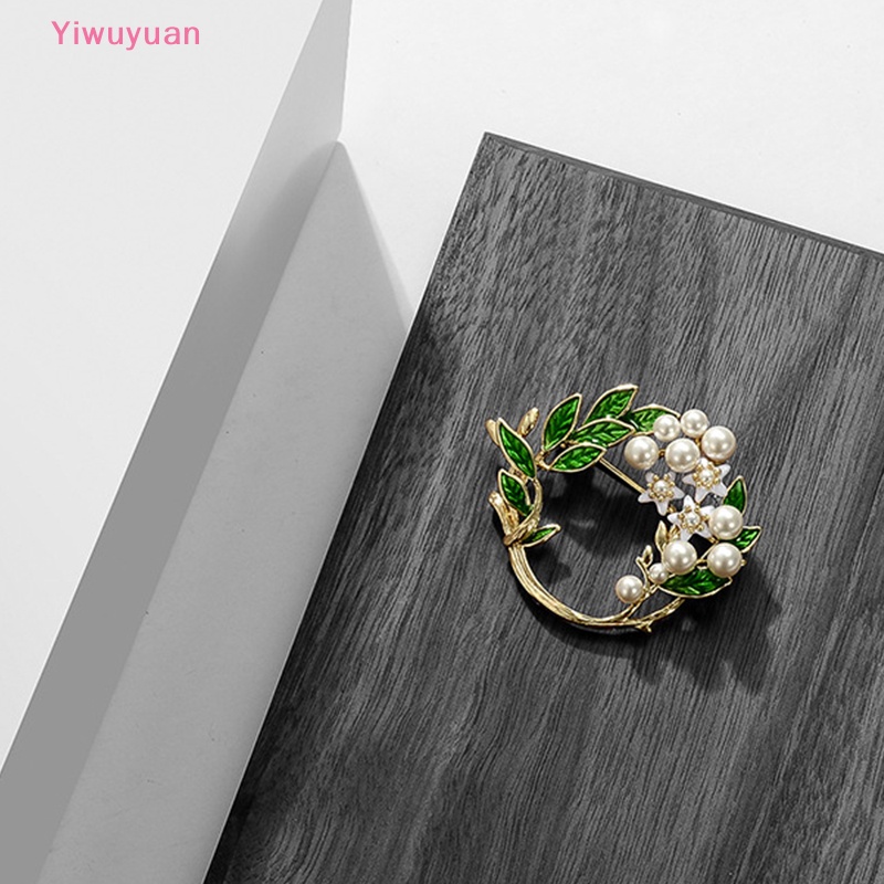 < Yiwuyuan > Ghim Cài Áo Hình Hoa Lily Tráng Men Cao Cấp Sáng Tạo Đơn Giản Thời Trang Mới Dành Cho Nữ