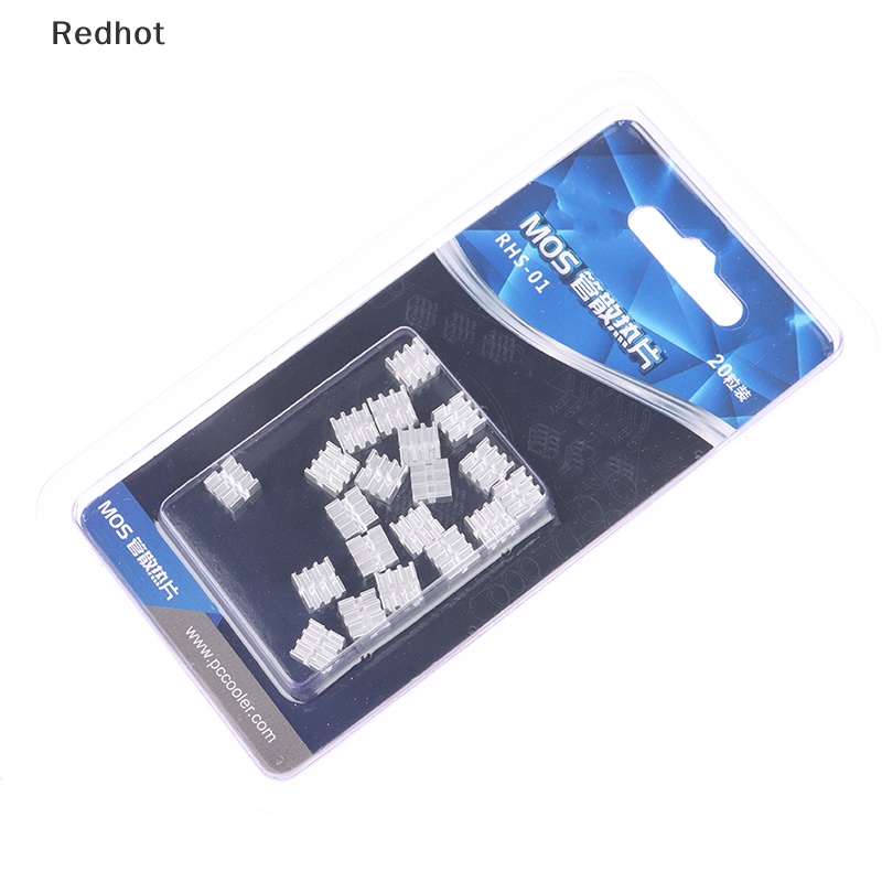 Bộ 20 Chip Tản Nhiệt IC MOS RHS-01 Bằng Nhôm Chất Lượng Cao