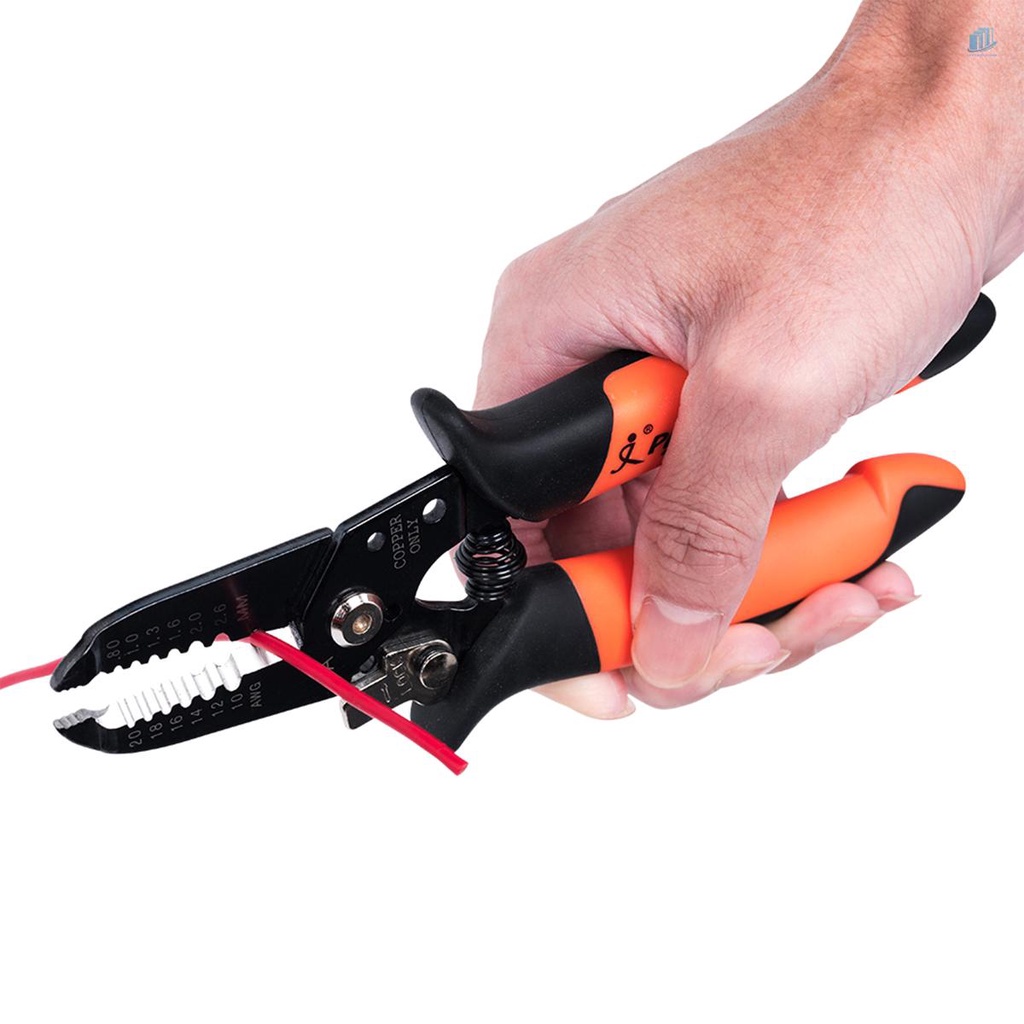 Kìm Cắt Dây Điện Hai Lớp 6 Lỗ Đa Năng Tiện Dụng