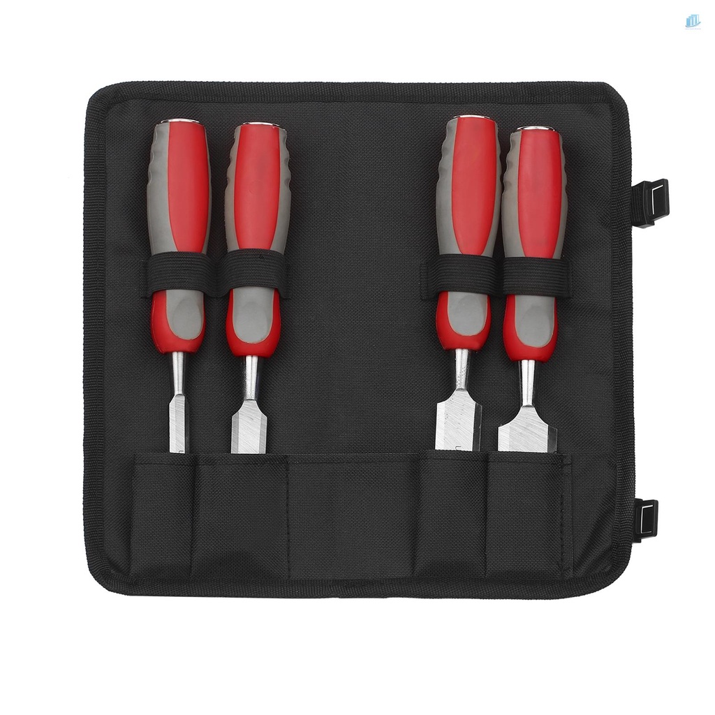 Bộ 5 Dụng Cụ Đục Lỗ Thông Minh Bằng Gỗ Kèm Túi Đựng Chống Trượt