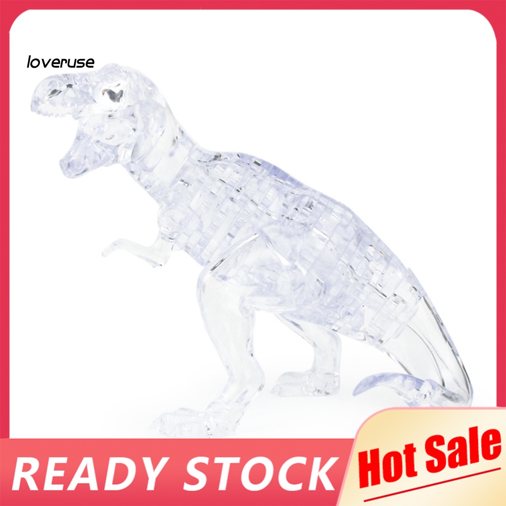 Mô Hình Khủng Long 3D Bằng Pha Lê Độc Đáo Giáo Dục Sớm Cho Bé DIY