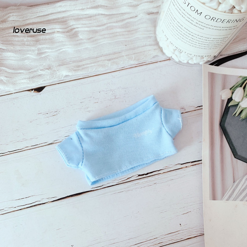 / Lo / Bộ Quần Áo Búp Bê Vải Tinh Tế Vui Nhộn Thấm Hút Mồ Hôi