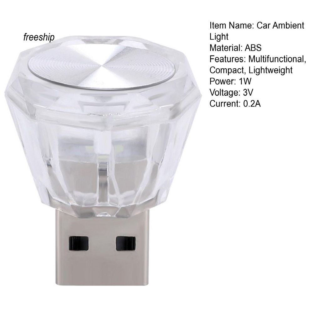 Miễn Phí Giao Hàng Đèn LED Đa Năng Trang Trí Nội Thất Xe Hơi