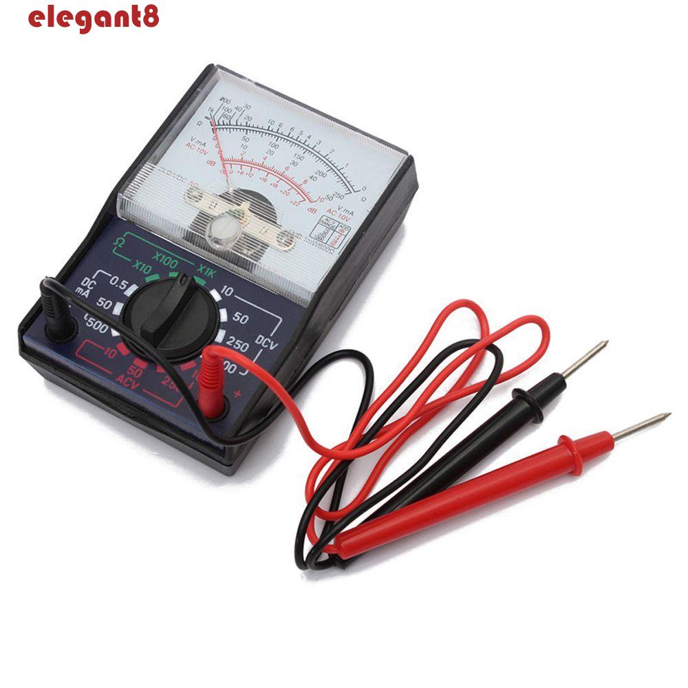 Vạn Năng Kế / Đo Dòng Điện Kèm 2 Bút Thử Điện Mini Bỏ Túi AC / DC OHM DC / AC