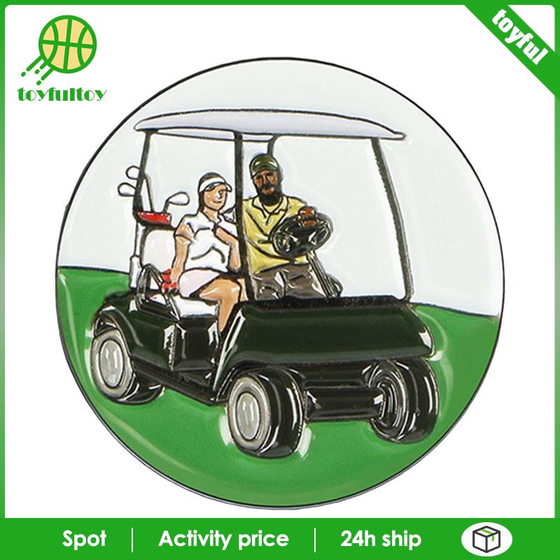 Dụng Cụ Đánh Dấu Bóng Golf Tráng Men Màu Xanh Lá 25mm Thích Hợp Làm Quà Tặng Cho Nam Và Nữ