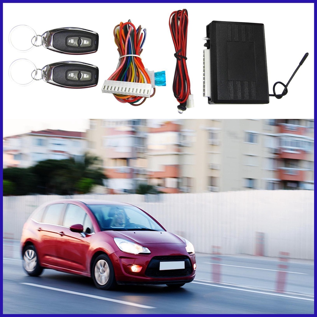 Bộ Thiết Bị Khởi Động Xe Hơi Tự Động Không Chìa Khóa Tương Thích Với Hầu Hết Các Loại Xe Tự Động 12V