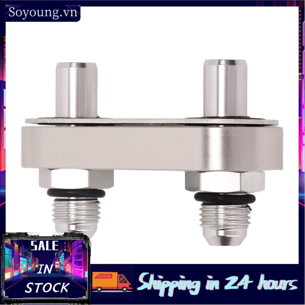 Soyoung 551121 8AN  Auto Transmissions Parts Wearproof Professional  Rust Transmission Cooler Line Adapter  with 8AN Fitting for 6L80E 6L90E 8L90E Trans