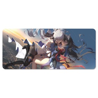 Honkai:Star Rail Mouse Pad Seele Table Pad Bronya computer pad anime custom student gaming keyboard pad animation ACGN large rubber soft pad