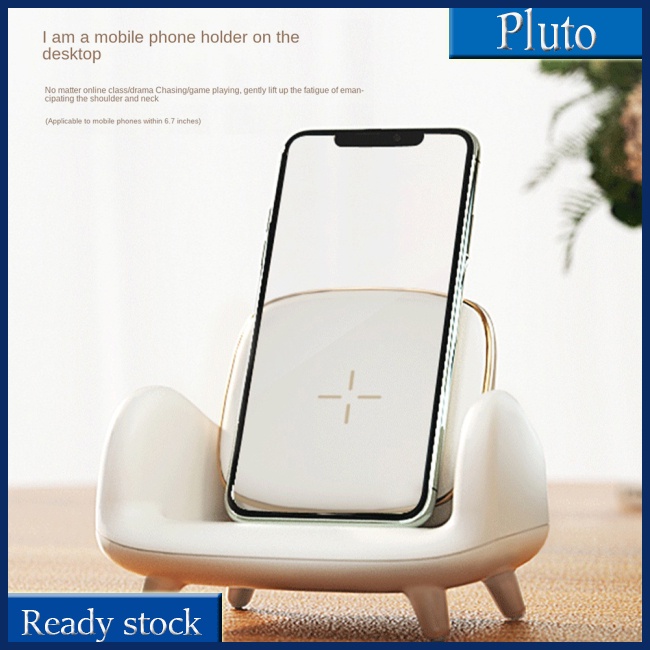 Mới Đế Sạc Nhanh Không Dây 15w Chuyên Dụng Cho Ghế Sofa / Điện Thoại Android Ios