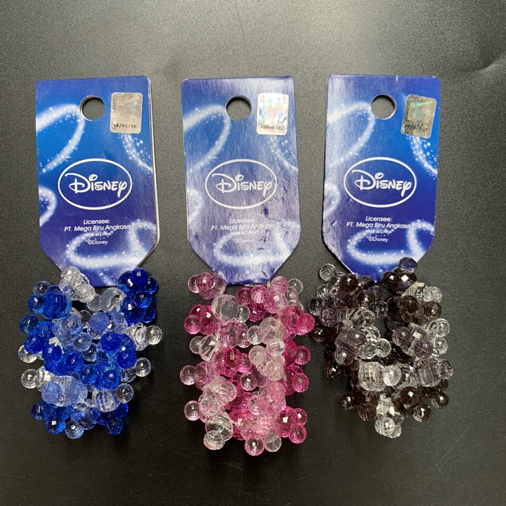 Đồ Chơi Vòng Đeo Tay / Dây Buộc Tóc Nhiều Màu Hình Đầu Chuột Mickey Disney 2023
