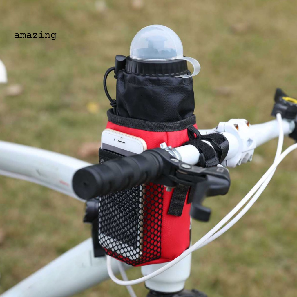 Giá Đỡ Chai Nước Có Dây Rút Tiện Dụng Cho Xe Đạp