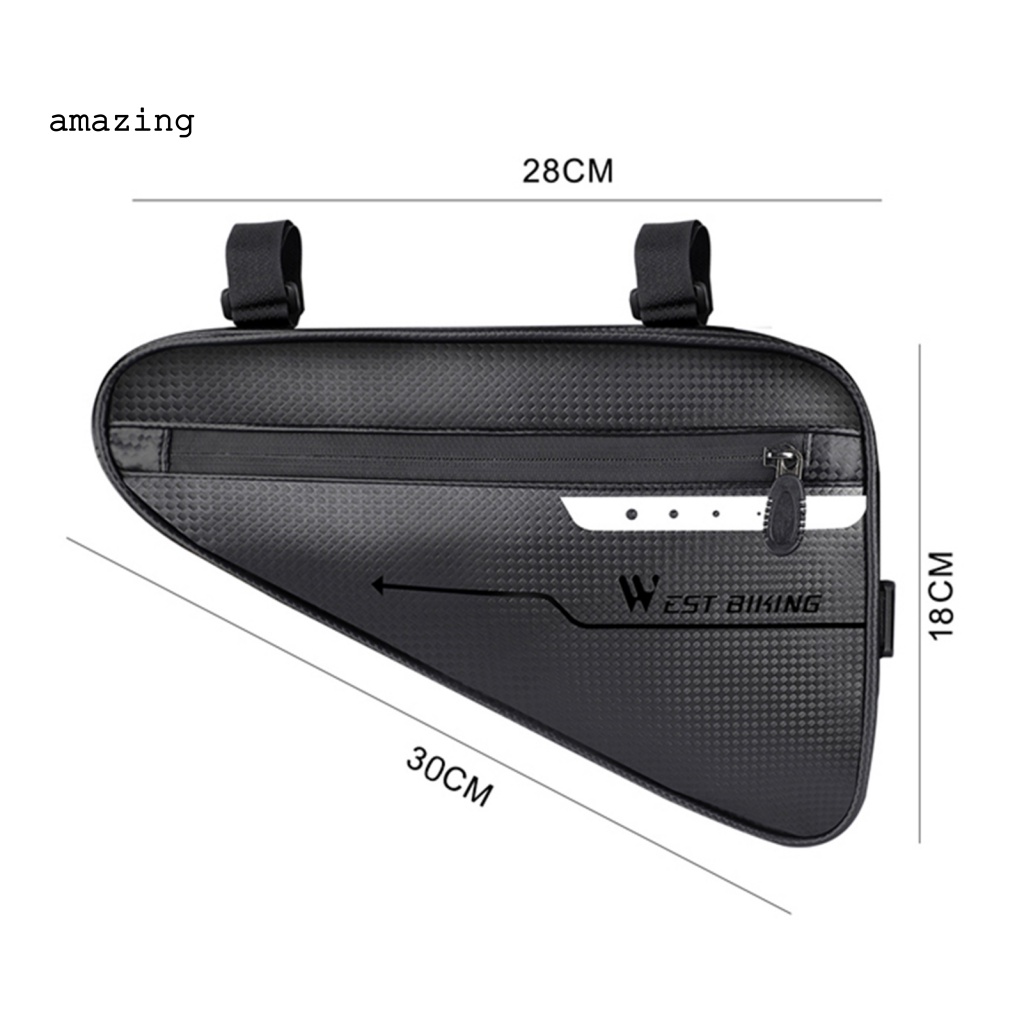 Túi Đựng Đồ Chống Biến Dạng Nhanh Gắn Khung Xe Đạp Tiện Lợi