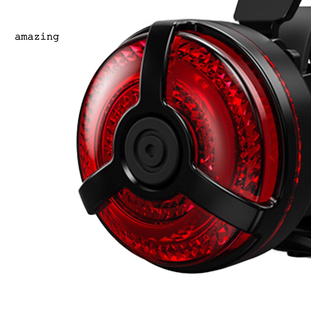 Đèn Đuôi Xe Đạp Ban Đêm Có Thể Sạc Lại Bằng Cổng USB 5 Chế Độ Chống Nước IPX 4