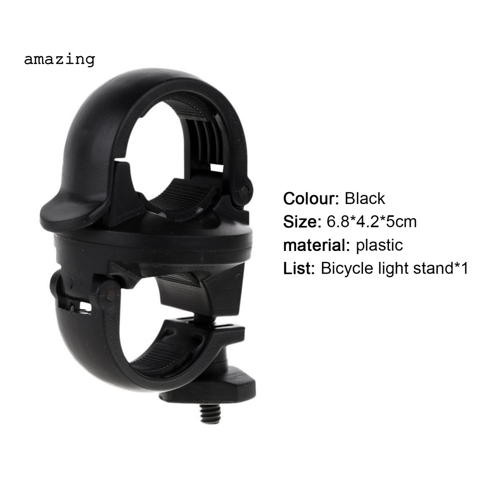 Giá Đỡ Đèn Pha Bằng Nhựa Tháo Lắp Nhanh Cho Xe Đạp