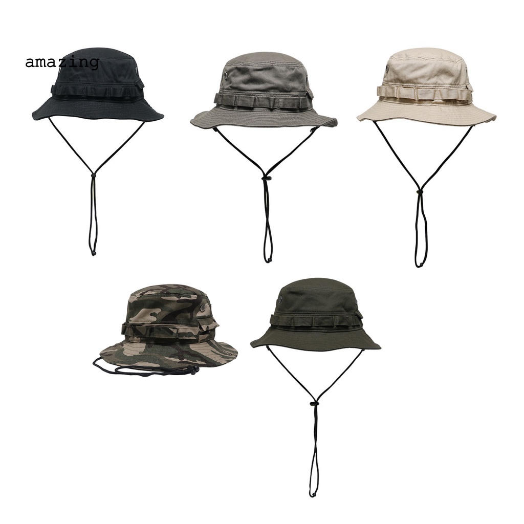 Mũ Bucket Chống Mài Mòn Thoáng Khí Cỡ Lớn Cho Hoạt Động Ngoài Trời