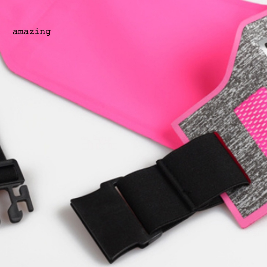 Túi Đeo Hông Màu Trơn Chống Thấm Nước Tiện Dụng Mang Theo Cắm Trại / Chạy Bộ