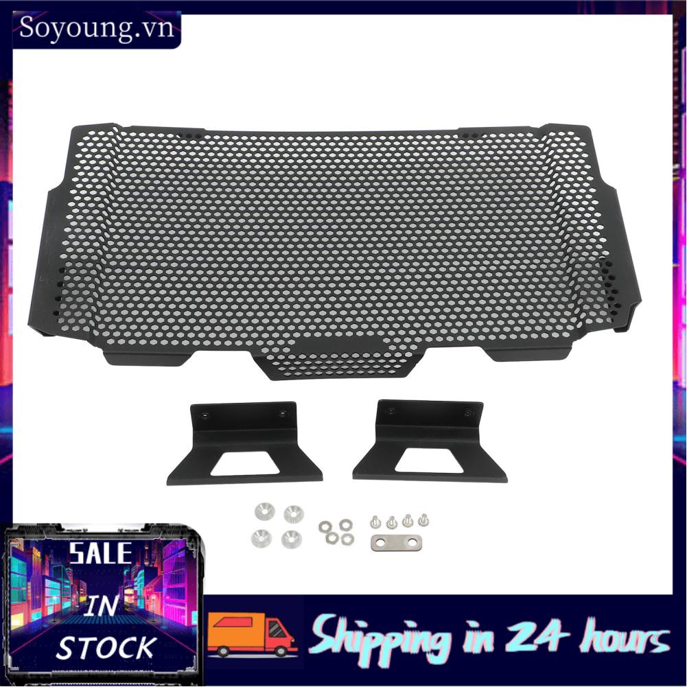 Soyoung Oil Cooler Protective Cover  Modified Parts Motorcycle Radiator Grille Easy Installation  for Motorbike