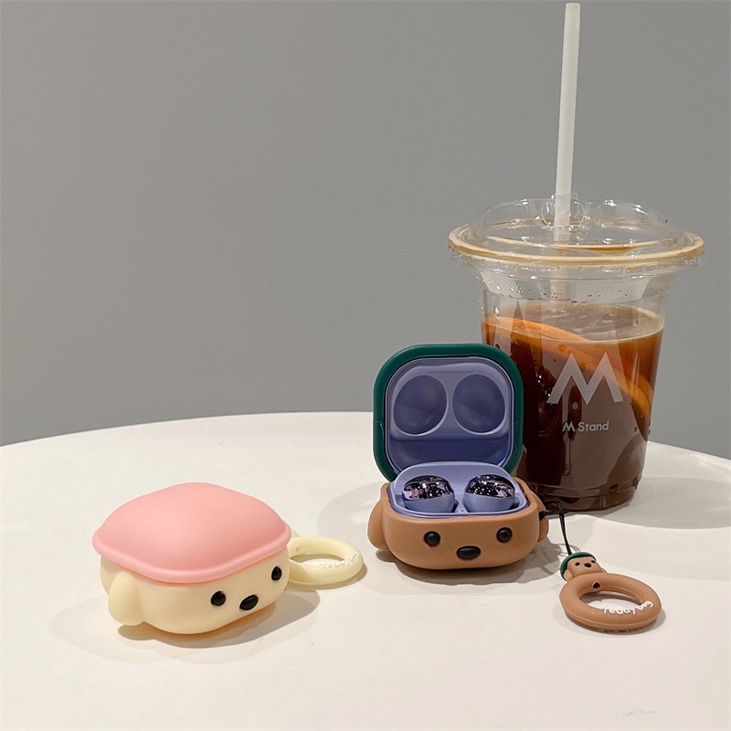 Bao Đựng Điện Thoại Chống Sốc In Hình Thú Hoạt Hình Cho samsung galaxy buds pro & buds2 pro Ốp