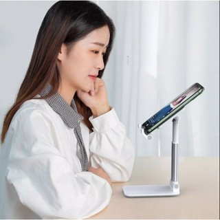 BASIKE Retractable Aluminum Alloy Desktop Holder Universal Table Cell Phone Stand Desktop Rack Multifunction