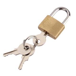 Small Copper Padlock Wolf Head Brass Lock Small Locks Door Locks With 3 Keys