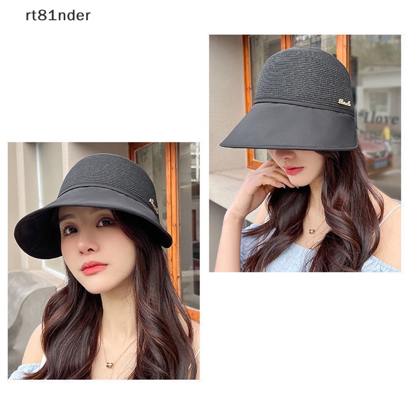 Nón Cói Rộng Vành Chống Tia UV Thiết Kế Nhỏ Gọn Thoáng Khí Thời Trang Đi Biển Mùa Hè Cho Nữ