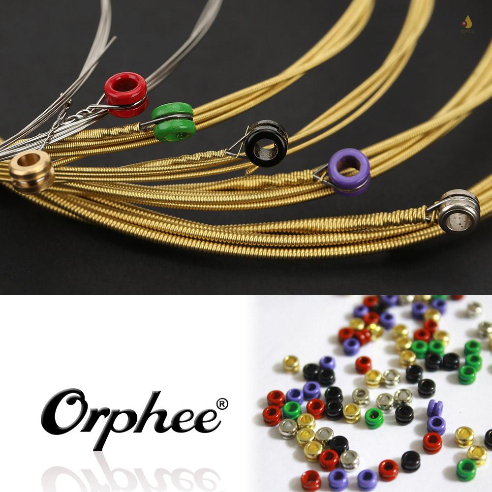 Set 6 Dây Đàn Guitar Orphee TX640 (. 012-.053) Bằng Đồng Chất Lượng Cao