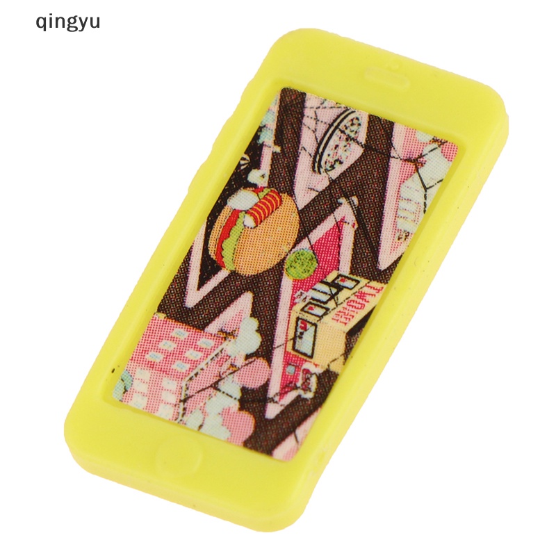 Bộ 5 Mô Hình Điện Thoại Mini Dùng Trang Trí Nhà Búp Bê