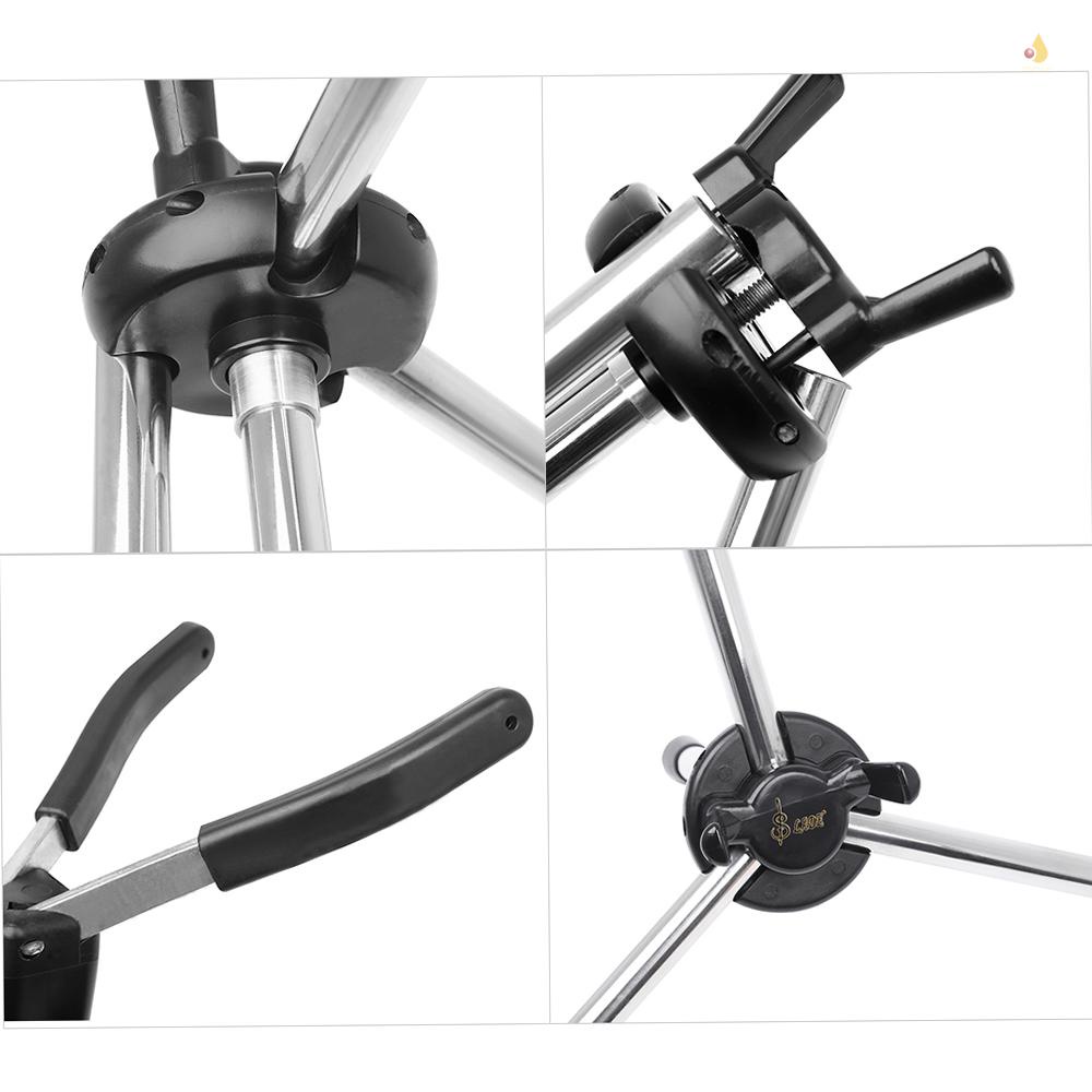 Giá Đỡ Kèn Saxophone Bằng Hợp Kim Nhôm Có Thể Gấp Gọn Kèm Túi Đựng Tiện Lợi