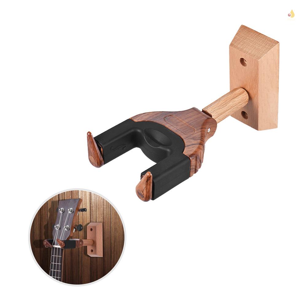 Giá Đỡ Đàn Ukulele Gắn Tường Kèm Móc Treo Tiện Dụng