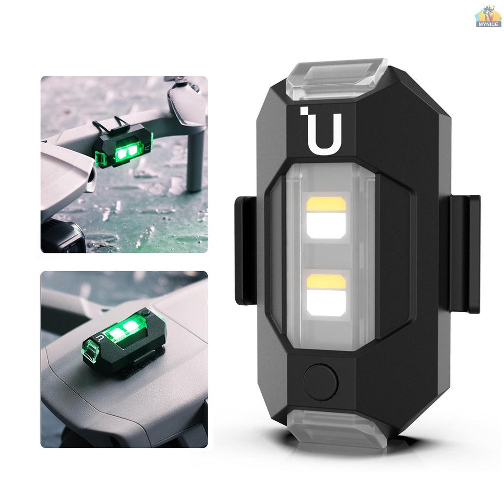 Đèn Nhấp Nháy 3 Màu Nhấp Nháy Nhanh Chống Va Chạm Với Pin 110mAh Thay Thế Cho Drone DJI Mavic AIR 2