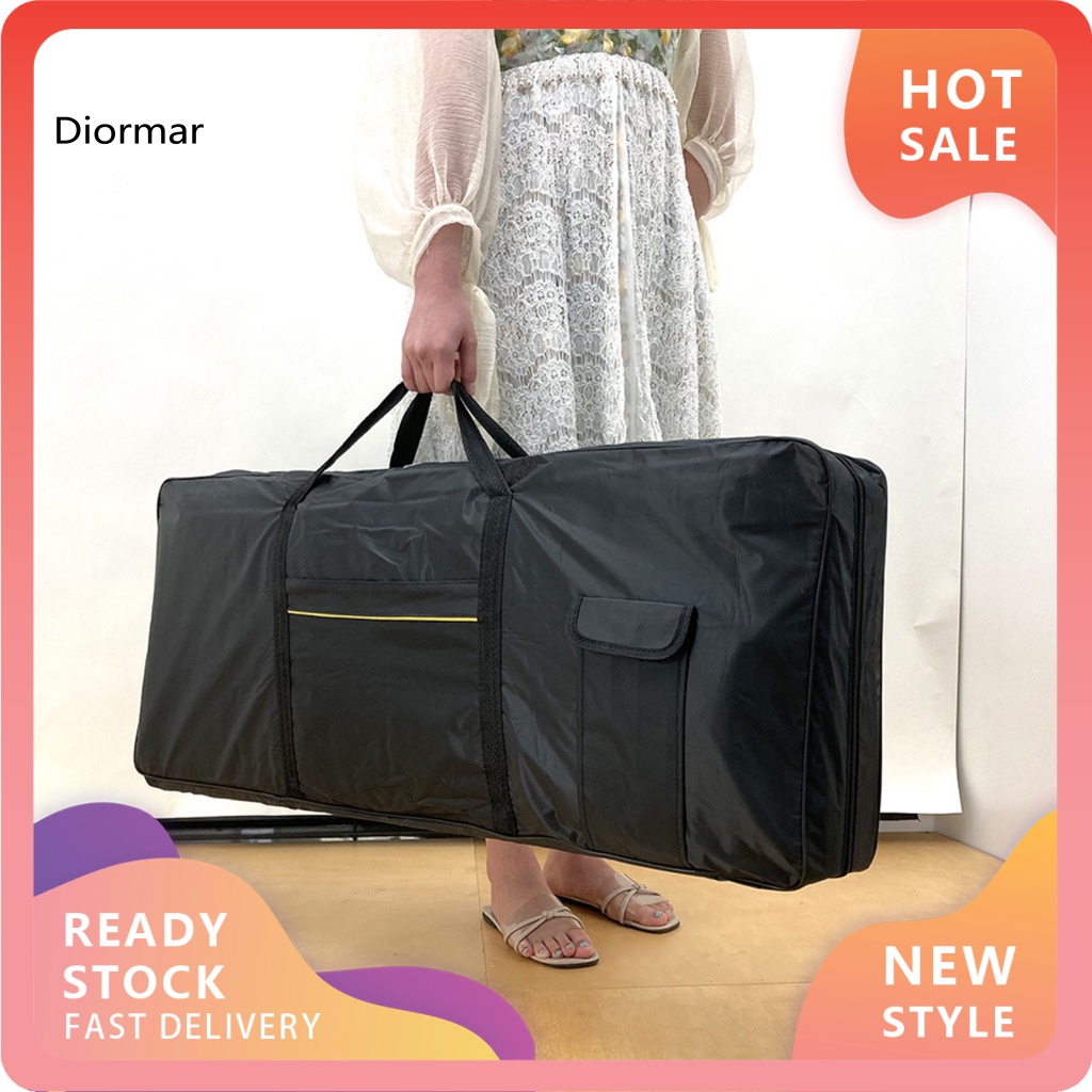 Túi Vải Oxford Đựng Bàn Phím Máy Tính 61 Note Chống Thấm Nước Có Khóa Kéo Tiện Dụng