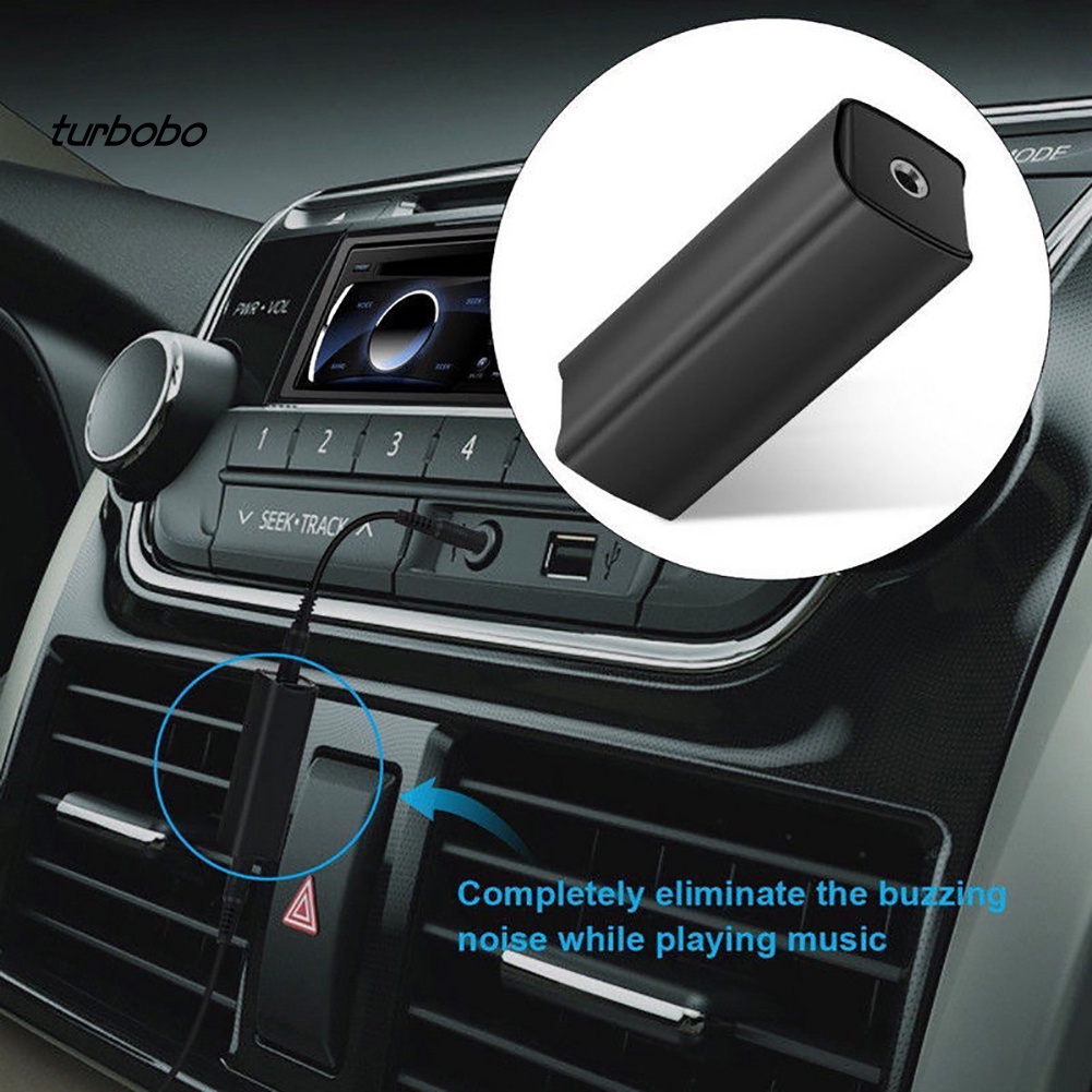 Turbobobo Bộ Lọc Âm Thanh Kèm Dây Cáp 3.5mm Dành Cho Ô Tô / Nhà Cửa