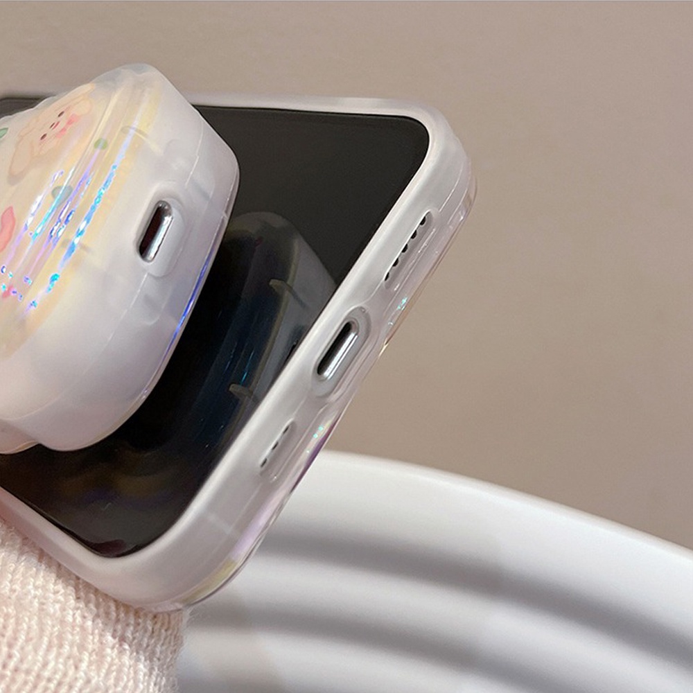 Ốp Điện Thoại TPU Mềm Blu-ray In Hình Thú Hoạt Hình Chống Rơi Cho IPhone 14 13 12 11 Pro Max 1 / 2 / 3 / Pro2