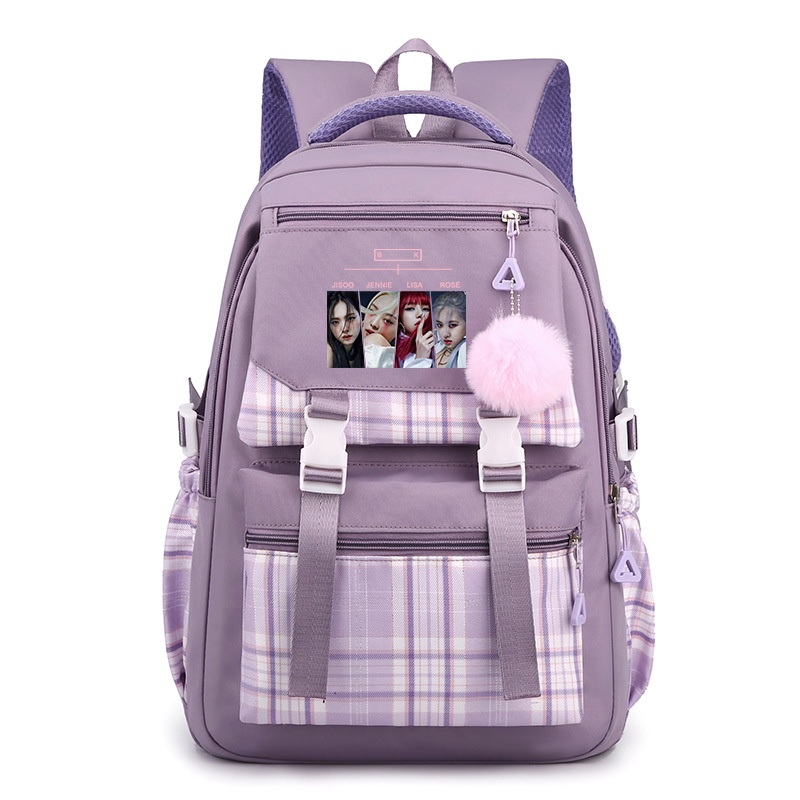 Balo Cỡ Lớn Thoáng Khí In Hình Nhóm Nhạc BLACKPINK JISOO LISA GT2 Thời Trang Cho Nam Và Nữ