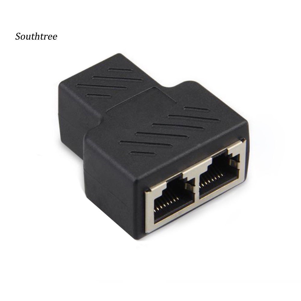 Đầu Nối Chia Cổng Mạng Lan Ethernet 1 Sang 2 Cho RJ45