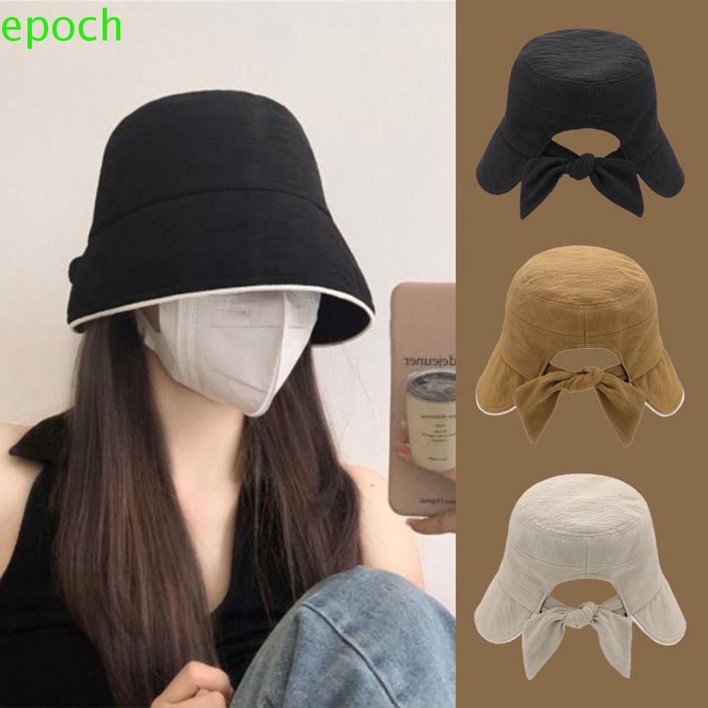 Mũ Tai Bèo Chống Nắng / Tia UV Đính Nơ Thời Trang Mùa Hè Xinh Xắn Cho Nữ