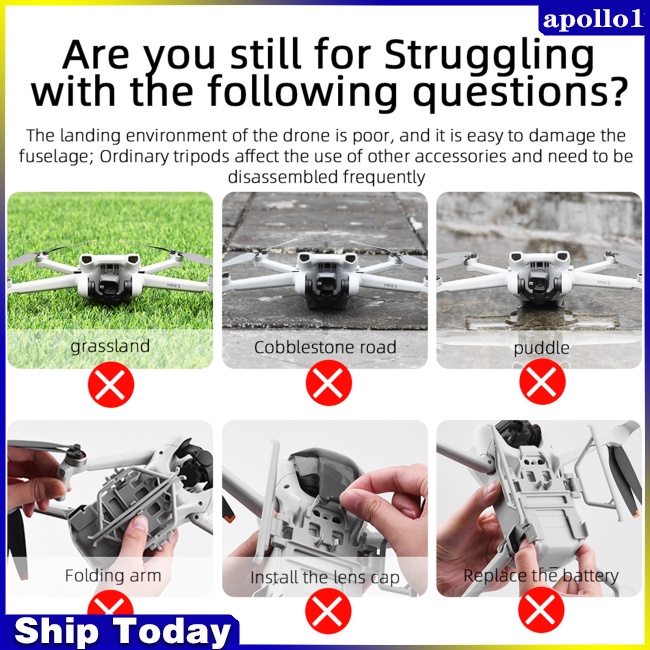 Chân Đáp Dành Cho Dji Mini 3 / 3 Pro Drone