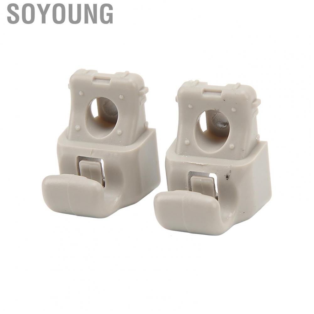 Soyoung Sun Visor  Left Right ABS 1130993‑00‑A Hook 2Pcs Standard Design for Maintenance