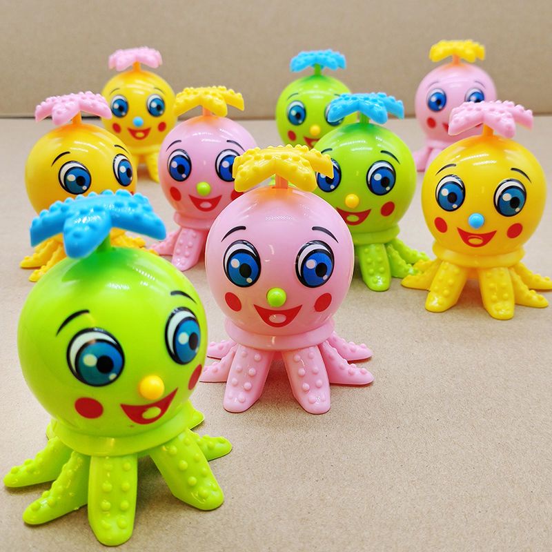 Mới Đồ Chơi Lên Dây Cót Hình Bạch Tuộc Hoạt Hình Đáng Yêu