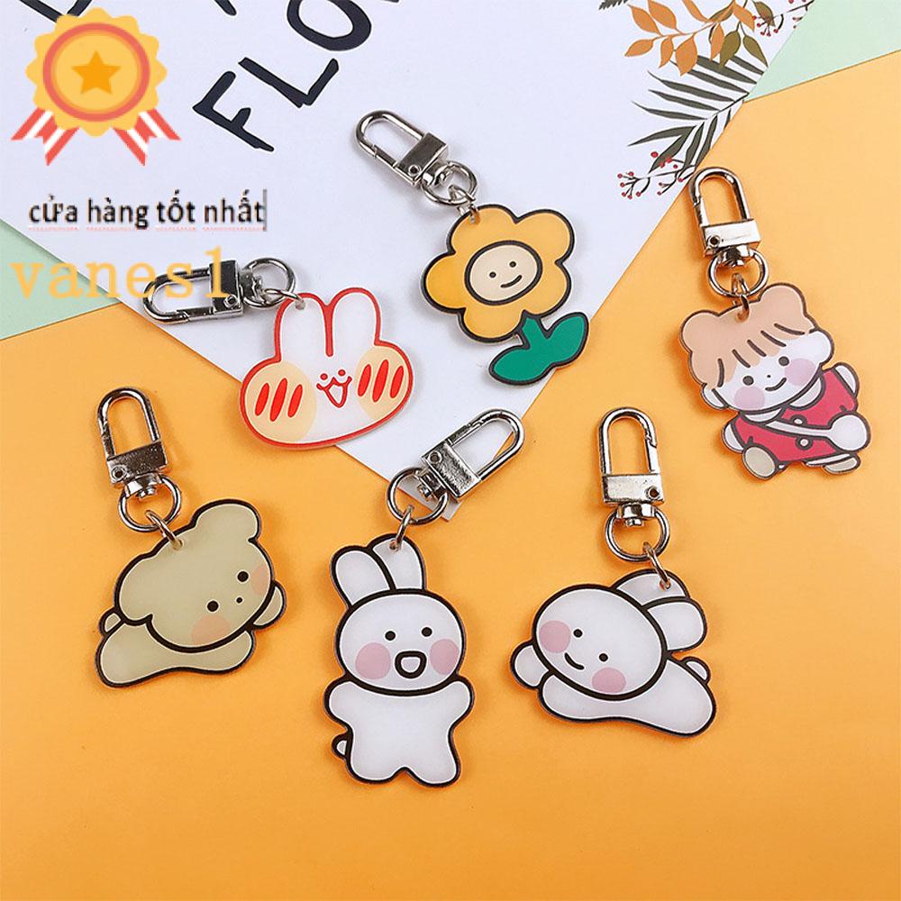 Vanes1 Móc Khóa Hình Thỏ Gấu Dễ Thương