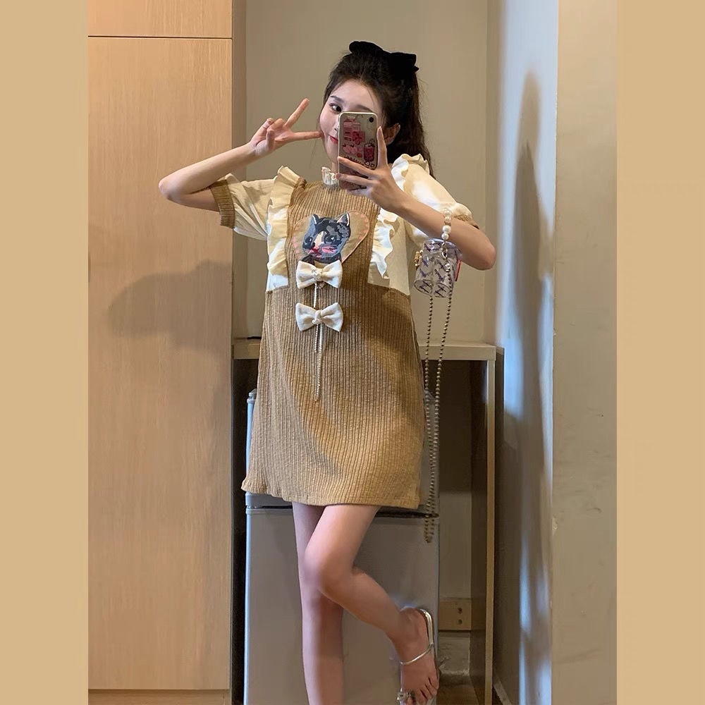 Đầm Thời Trang Mùa Hè Pháp Thanh Lịch Dành Cho Nữ