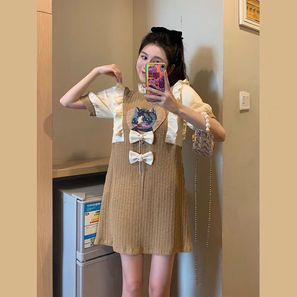 Đầm Thời Trang Mùa Hè Pháp Thanh Lịch Dành Cho Nữ