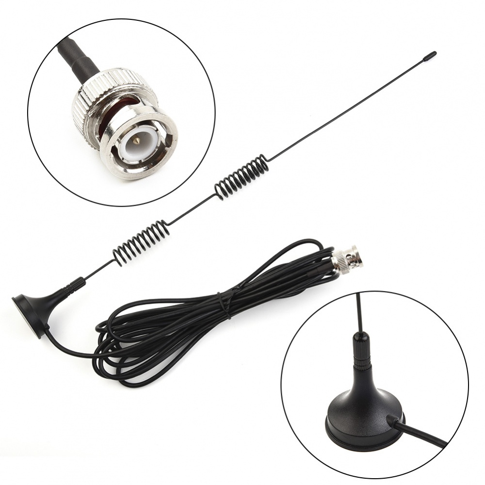 Ăng Ten Thu Sóng Radio Di Động BNC 25MHz - 1200MHz