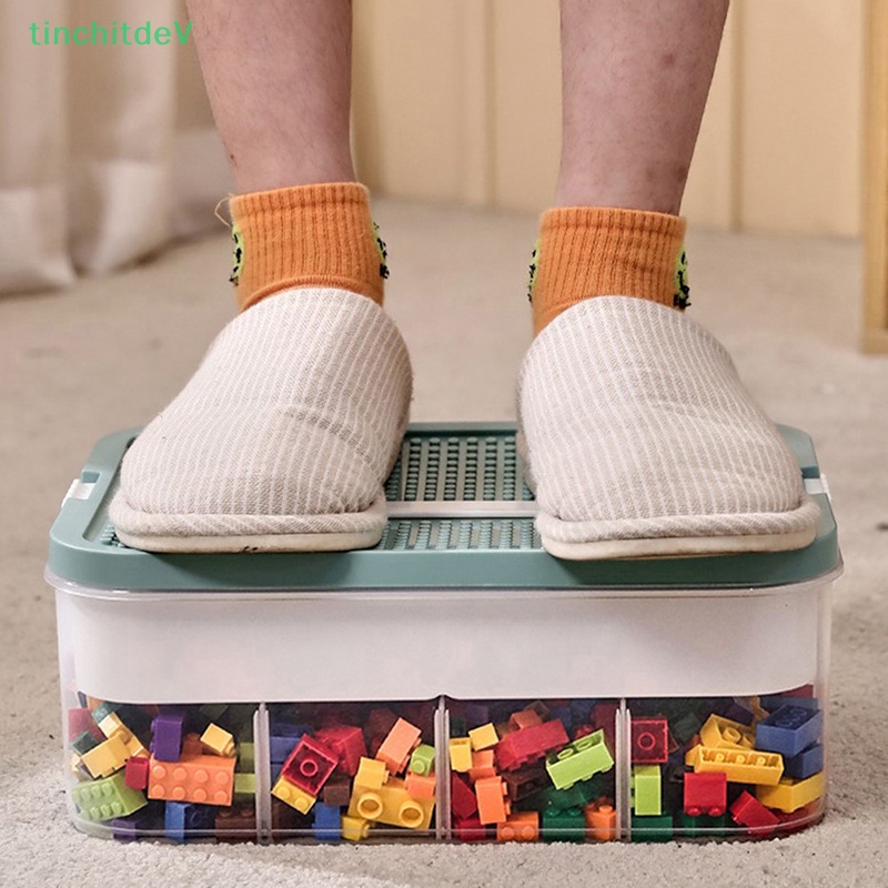 [TinchitdeV] Hộp Đựng Đồ Chơi Xếp Chồng 2 Tầng Có Tay Cầm [Mới]