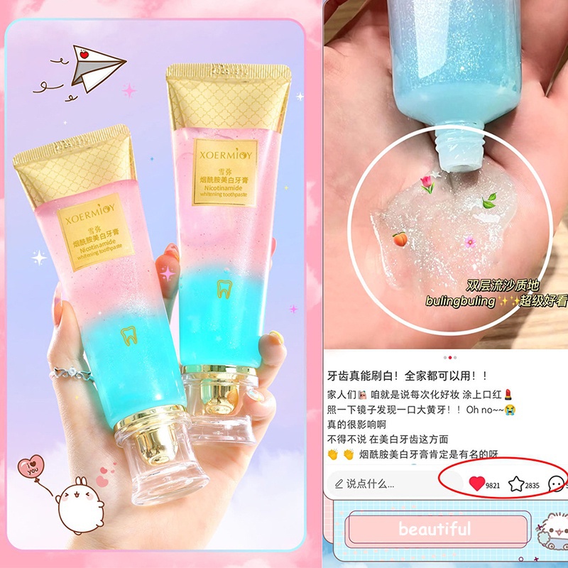 Kem Đánh Răng Làm Trắng Răng Loại Bỏ Ngứa Và Làm Trắng Răng