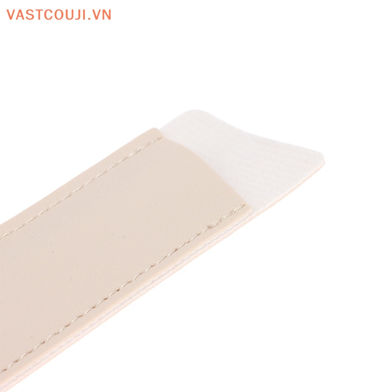 1 Dụng Cụ Đánh Phấn Trang Điểm Hai Đầu Bằng Thép Không Gỉ Kèm Túi Đựng PU